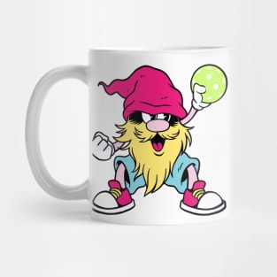 Funny Pickleball Player Gnome Mug